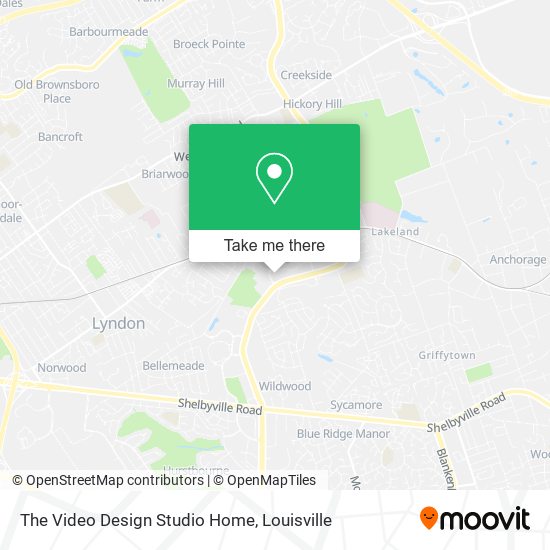 The Video Design Studio Home map