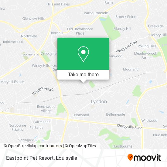 Eastpoint Pet Resort map