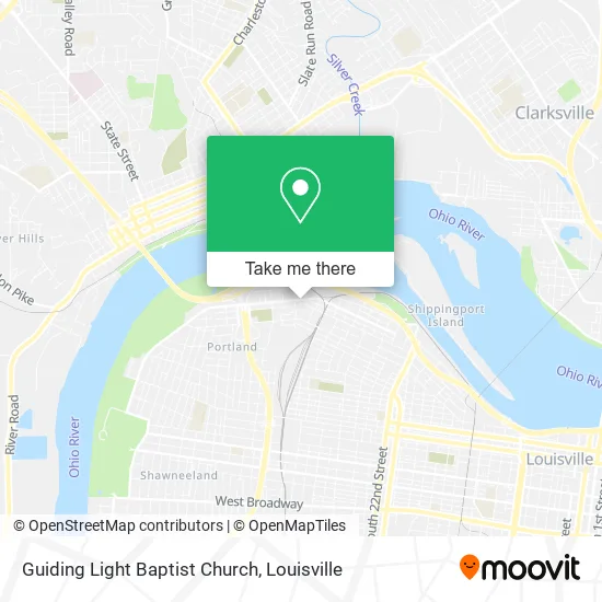 Guiding Light Baptist Church map