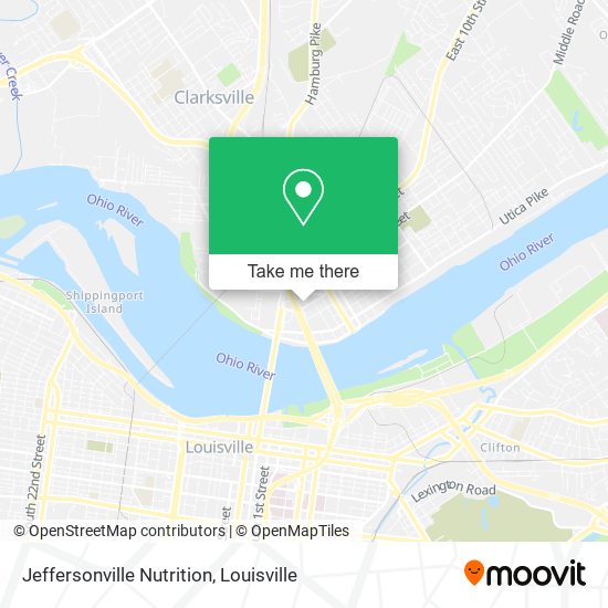 Jeffersonville Nutrition map