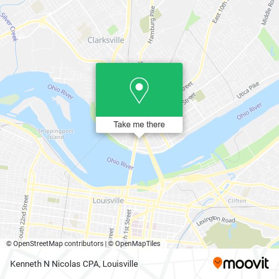 Kenneth N Nicolas CPA map