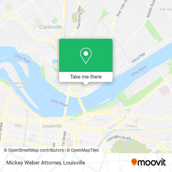 Mickey Weber Attorney map