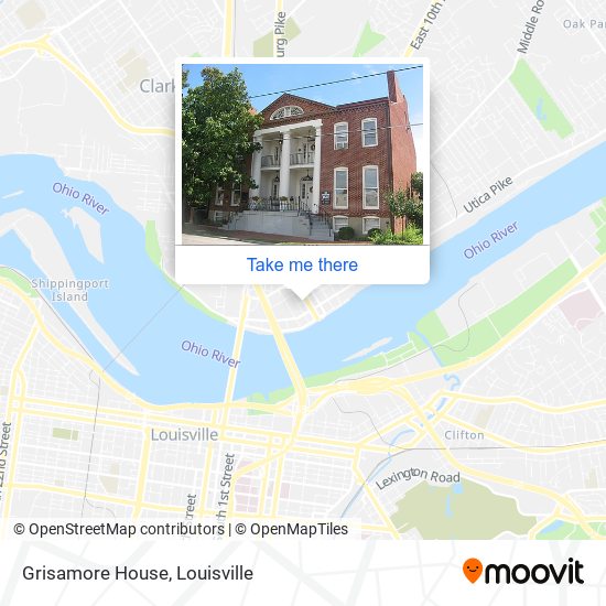 Grisamore House map