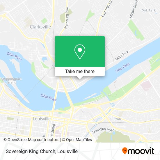 Sovereign King Church map