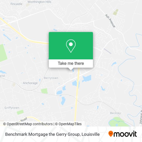 Mapa de Benchmark Mortgage the Gerry Group