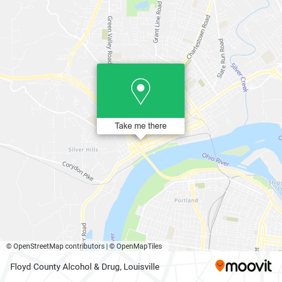 Floyd County Alcohol & Drug map