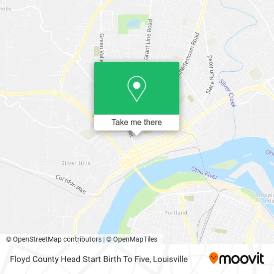 Mapa de Floyd County Head Start Birth To Five
