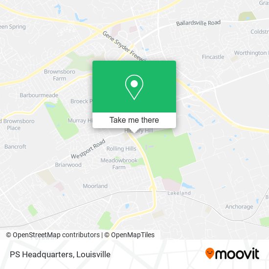 Mapa de PS Headquarters