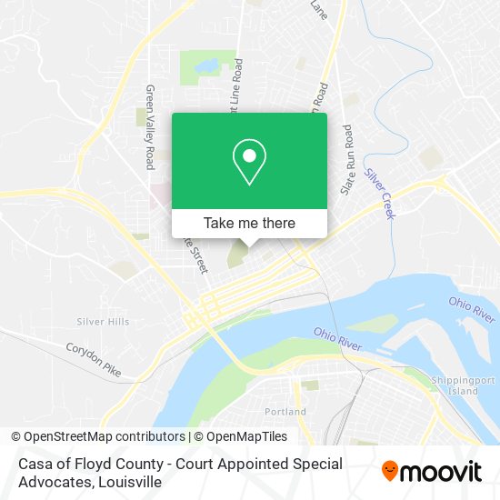 Mapa de Casa of Floyd County - Court Appointed Special Advocates