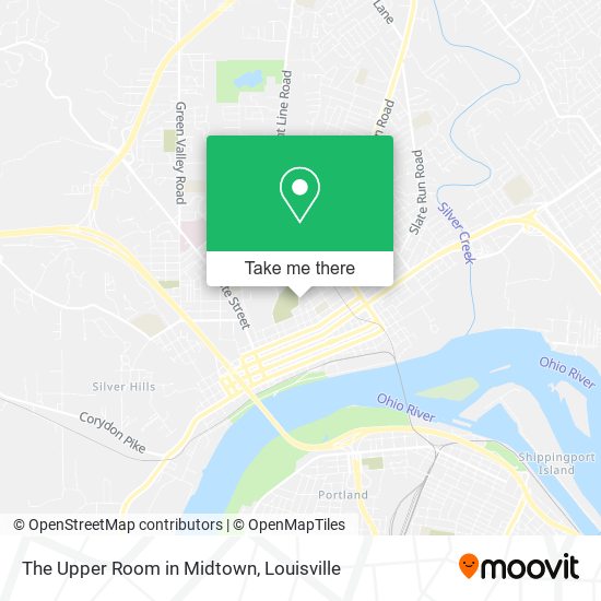 Mapa de The Upper Room in Midtown