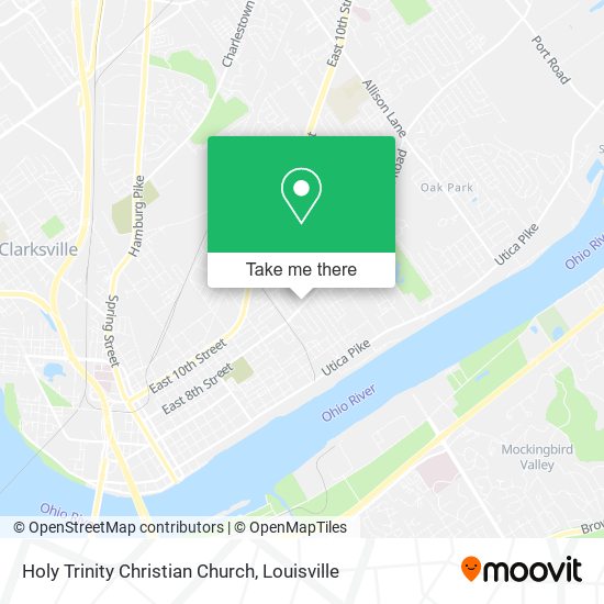 Holy Trinity Christian Church map