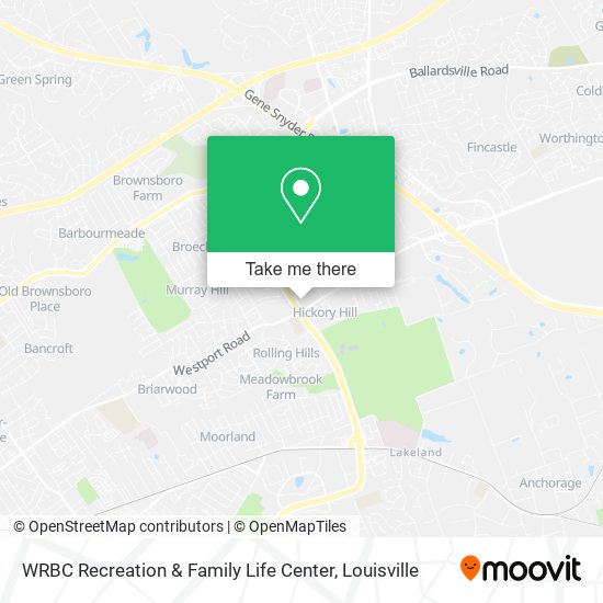 Mapa de WRBC Recreation & Family Life Center