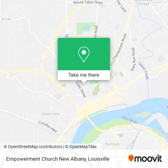 Mapa de Empowerment Church New Albany