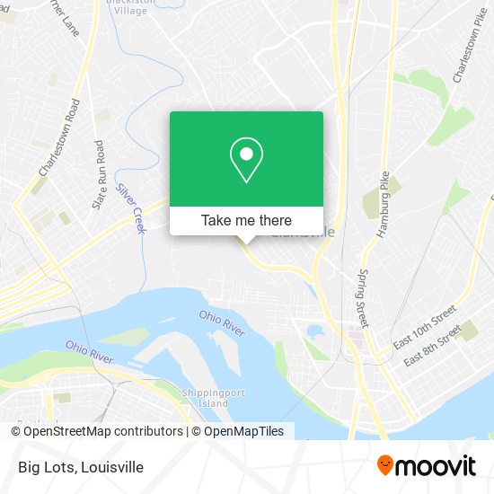 Mapa de Big Lots