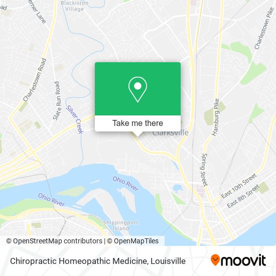 Mapa de Chiropractic Homeopathic Medicine