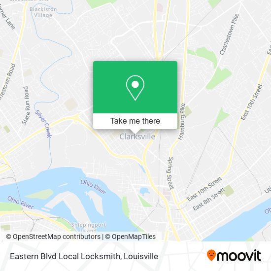 Mapa de Eastern Blvd Local Locksmith