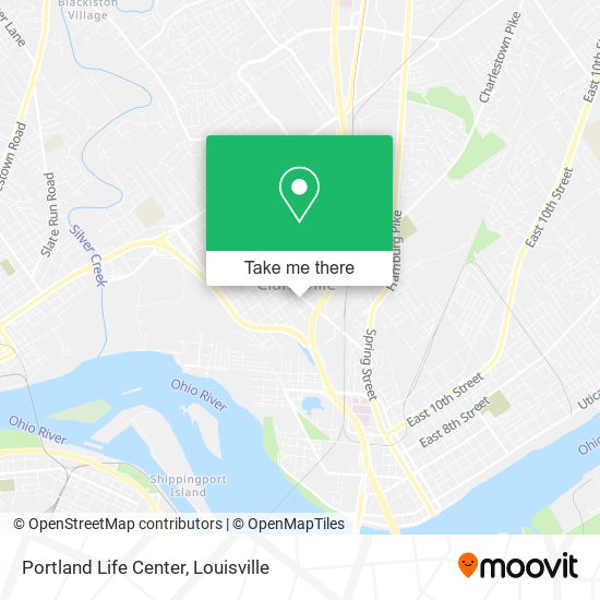 Portland Life Center map