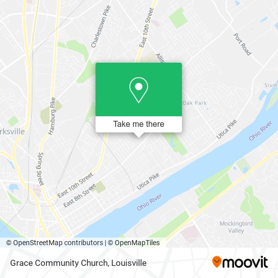 Grace Community Church map