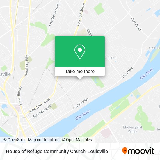 Mapa de House of Refuge Community Church