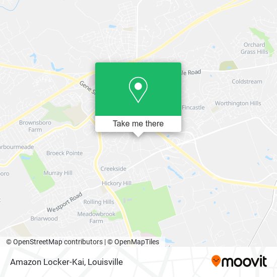 Mapa de Amazon Locker-Kai