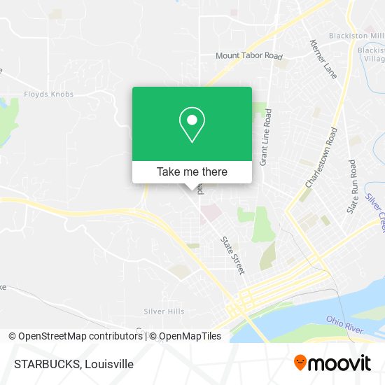 STARBUCKS map