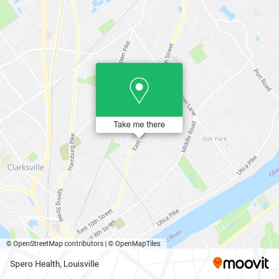 Spero Health map