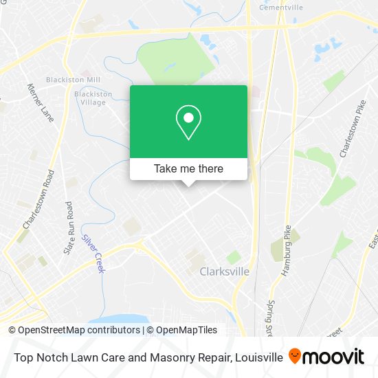 Mapa de Top Notch Lawn Care and Masonry Repair