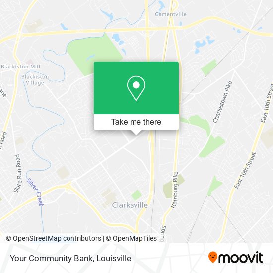 Your Community Bank map