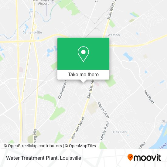 Water Treatment Plant map