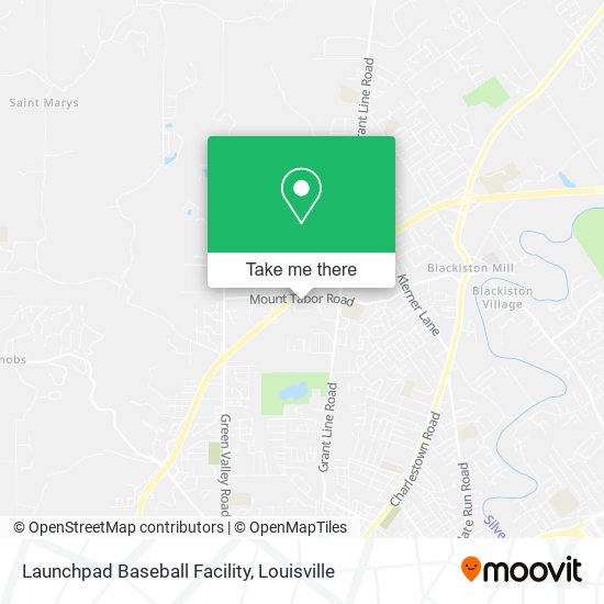 Mapa de Launchpad Baseball Facility