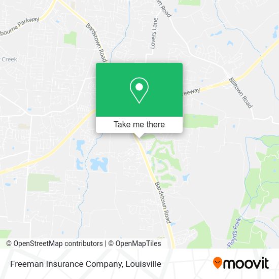 Freeman Insurance Company map