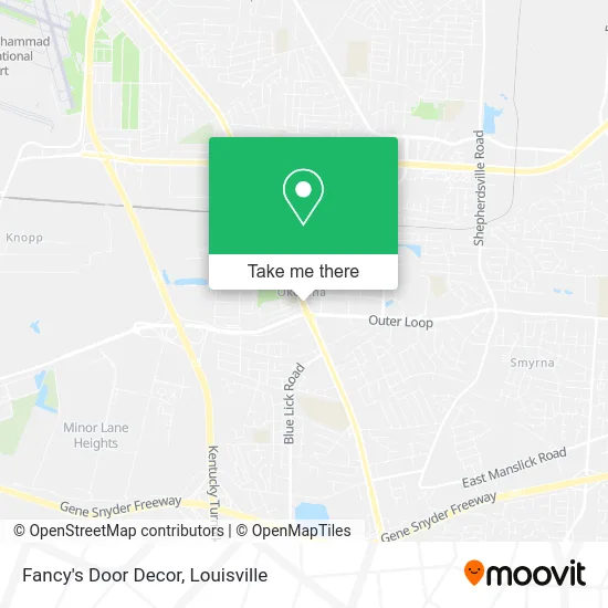 Fancy's Door Decor map