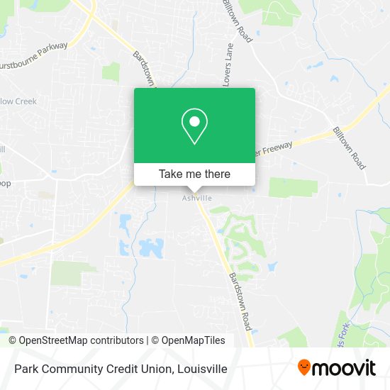 Mapa de Park Community Credit Union