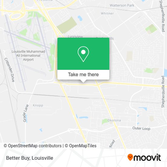 Mapa de Better Buy