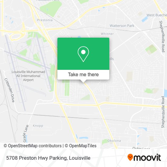 Mapa de 5708 Preston Hwy Parking