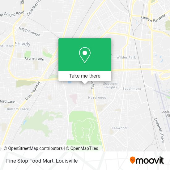 Mapa de Fine Stop Food Mart