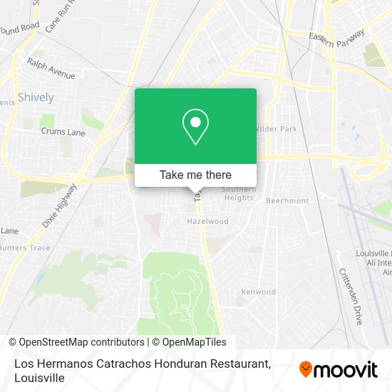 Los Hermanos Catrachos Honduran Restaurant map
