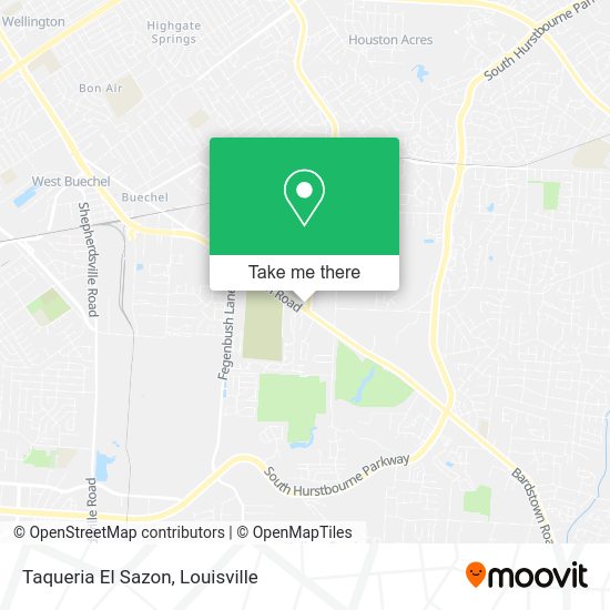 Taqueria El Sazon map