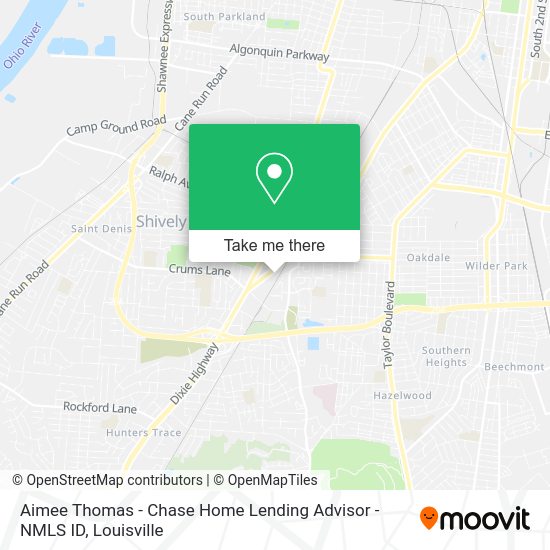 Aimee Thomas - Chase Home Lending Advisor - NMLS ID map