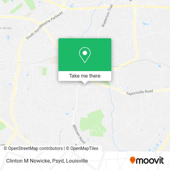 Mapa de Clinton M Nowicke, Psyd