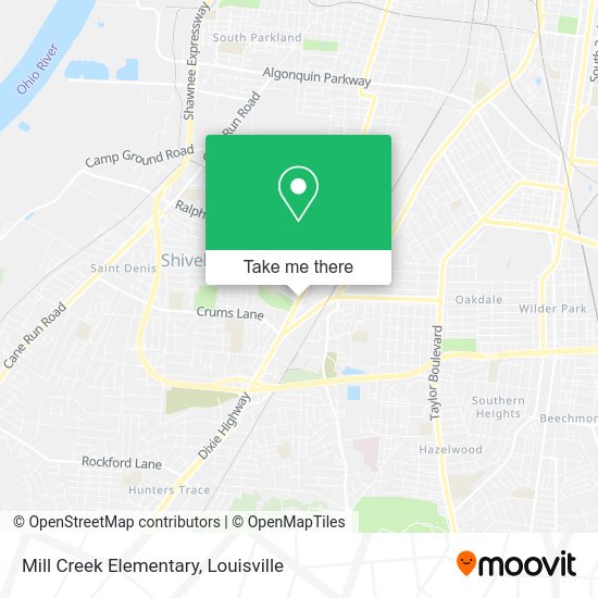 Mapa de Mill Creek Elementary