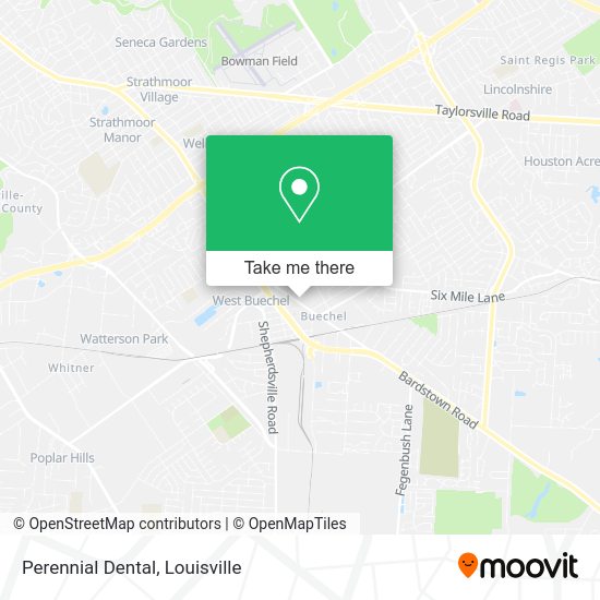 Mapa de Perennial Dental