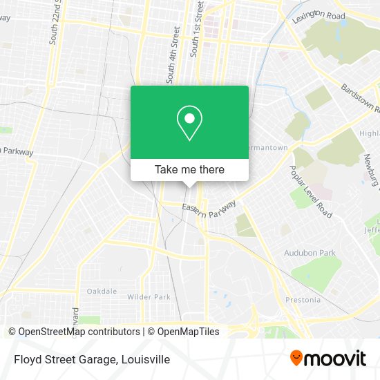 Mapa de Floyd Street Garage