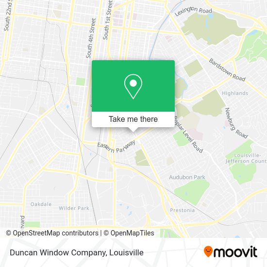 Mapa de Duncan Window Company