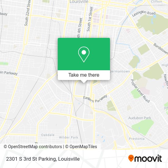 2301 S 3rd St Parking map