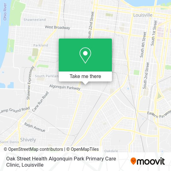 Mapa de Oak Street Health Algonquin Park Primary Care Clinic