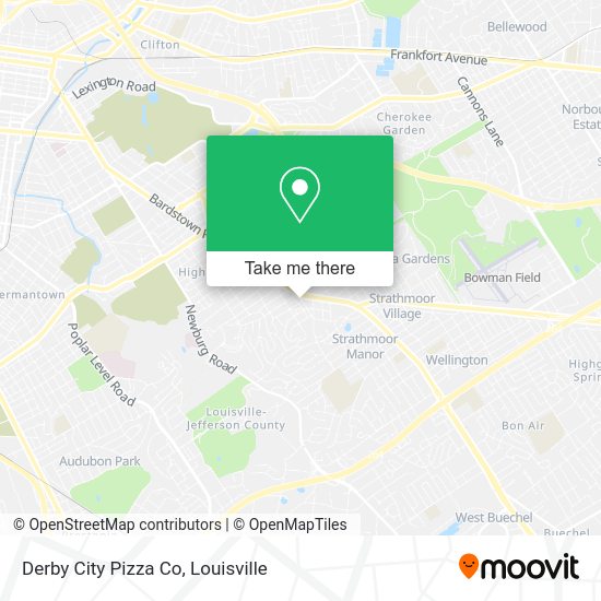 Derby City Pizza Co map