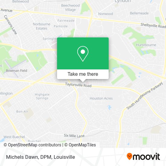 Michels Dawn, DPM map
