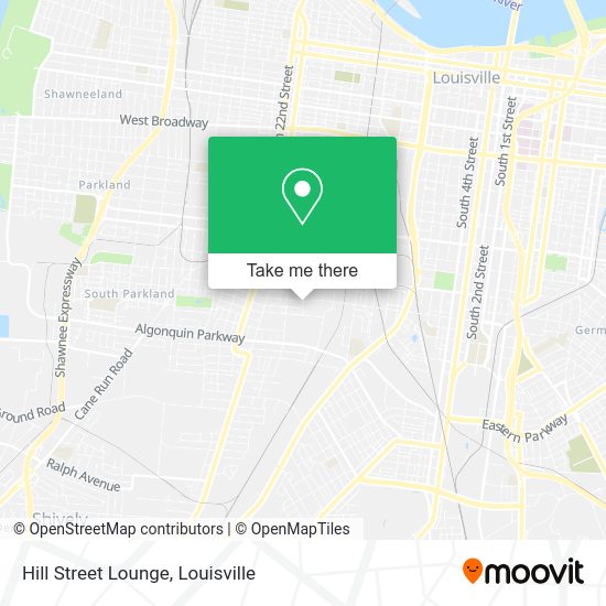 Hill Street Lounge map