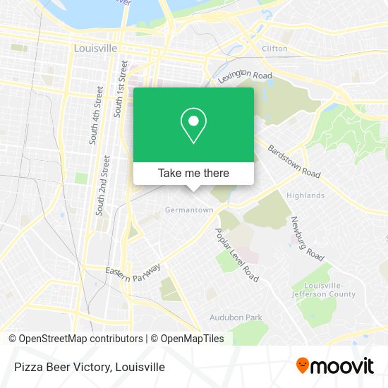 Mapa de Pizza Beer Victory